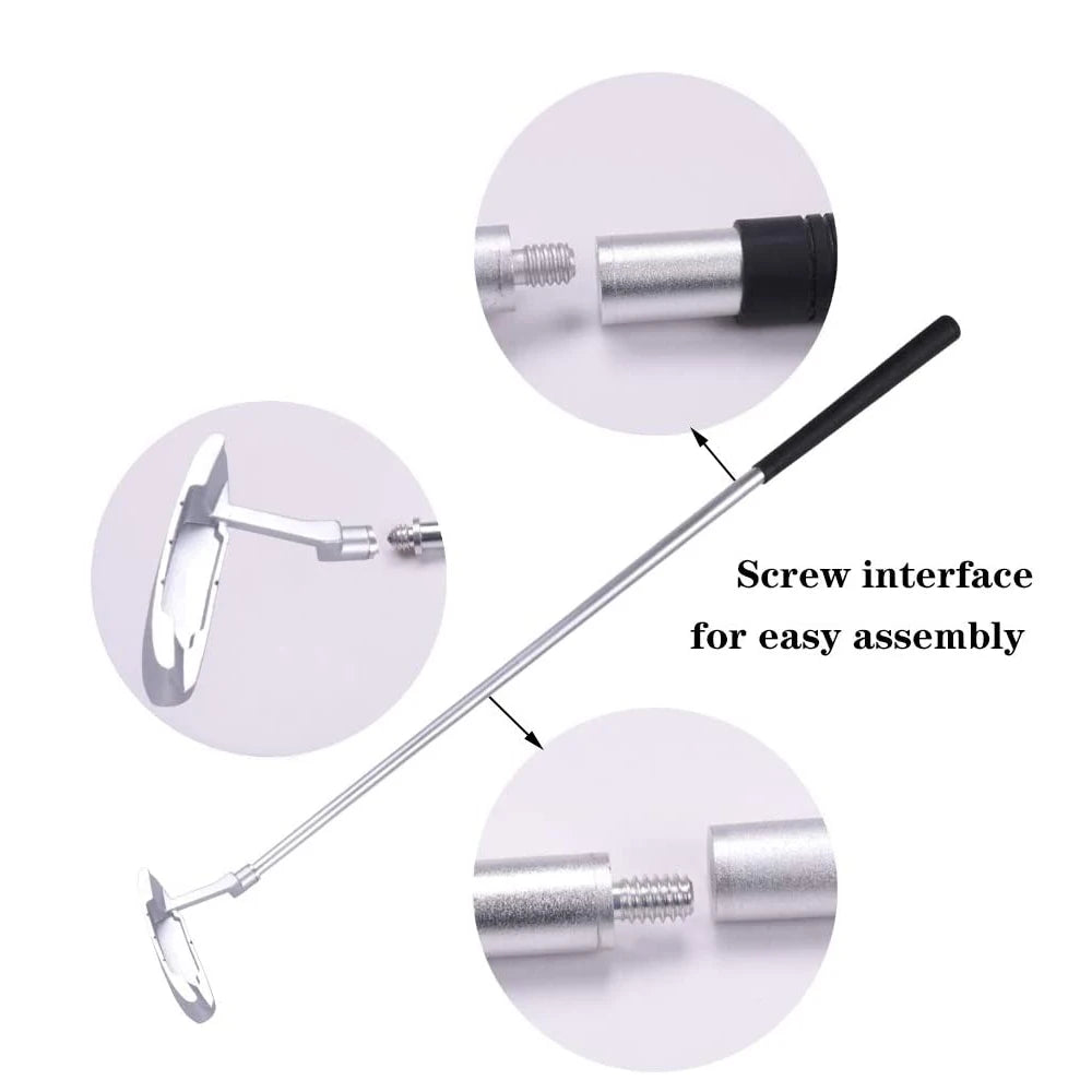 Golf Putter Set Portable Mini Golf Equipment Practice Kit With Detachable Putter Ball for Indoor/Outdoor Golf Trainer Kit