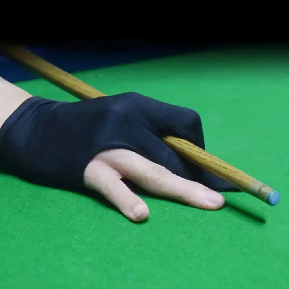 High Quality Snooker Billiard Cue Glove Pool Left Hand Open Three Finger Accessory Fitness Accessories for Men and Women