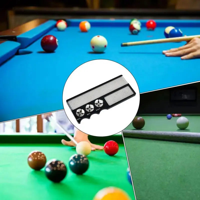 Pool Cue Tip Shaper 4 in 1 Billiard Tip Repair Tools Cue Tip Shaper Tool Pool Cue Shaper Pool Cue Accessories for Replacement