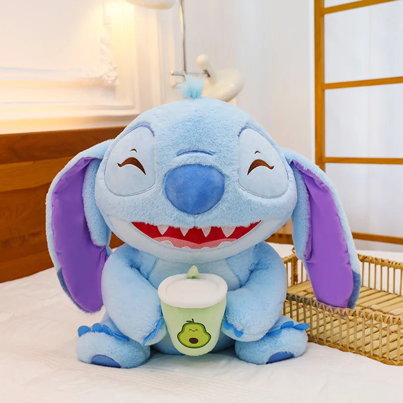 25-40cm Disney Plush Doll Stitch Lilo Doll Cute Duck Stitch Plush Stuffed Toy Anime Soft Stuffed Kawaii Children's Birthday Gift