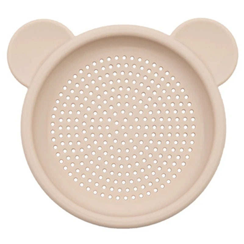 Silicone Sieve Summer Beach Toys for Kids Children Cute Animal Model Ins Rubber Dune Sand Toy Funny Seaside Tools Accessories