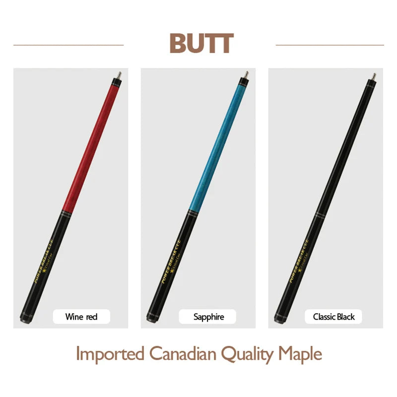 Crical Break Jump Cue With 13mm Tip Professional Maple Shaft 3/8 * 8 Pin Joint Punch Jump Cue for Billiard Pool Cue Stick