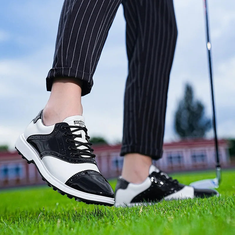 Men's Golf Shoes Outdoor Lawn Golf Sports Shoes Casual Sports Shoes High-Quality Fashion Walking Sports Shoes