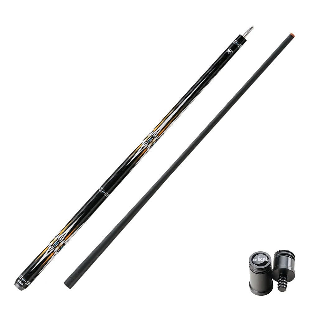 CRICAL Carbon Fiber Billiard Pool Cue Stick Black Technology Carbon Pool Cue Stick Kit 11.5/12.5mm Extender With Billiard