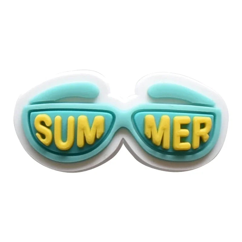 Eye Symbol Shoe Charms for Crocs Sandals Women Clogs Pins Shoe Decorations Accessory Men Badges Girls Kids Shoes Accessories