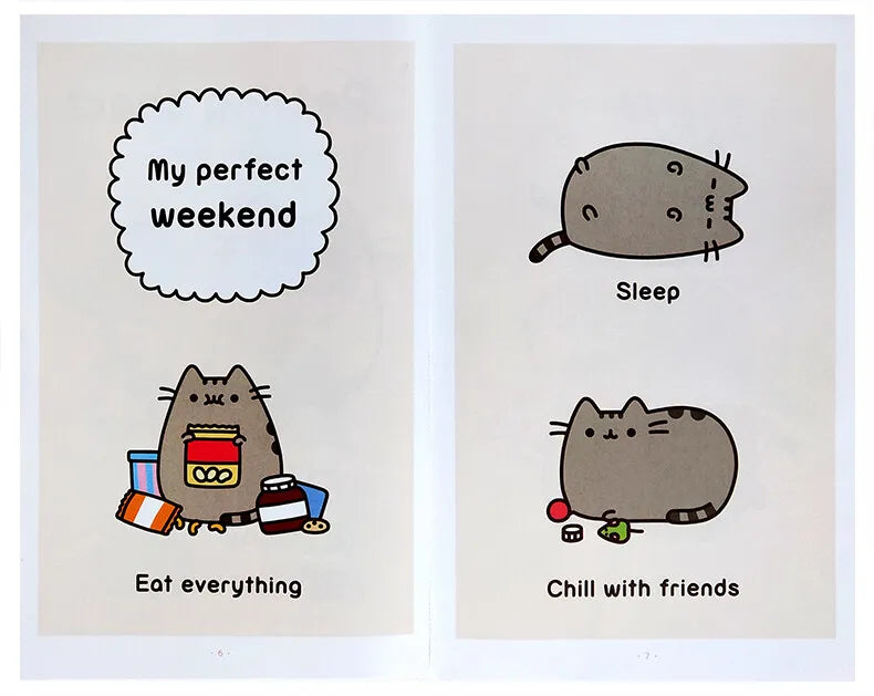 I Am Pusheen the Cat Original English Picture Book for Kids