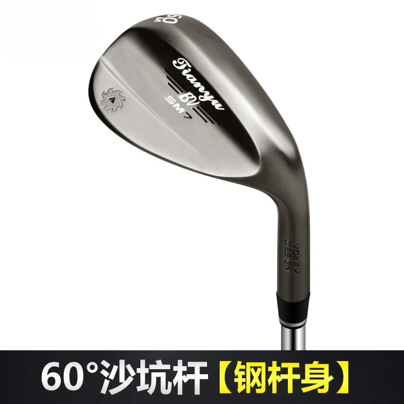 Custom Logo Golf Clubs Wedges 56/60 Degrees Steel Shaft With Head Cover Stainless Steel Golf Wedges Set