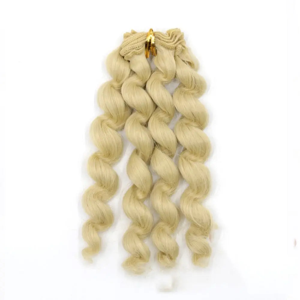 Doll Hair Msiredoll Bjd Wig Curly Doll Hair Toy for Kid Doll Hair Wig BJD Wigs DIY Toy BJD Curly Doll Hair
