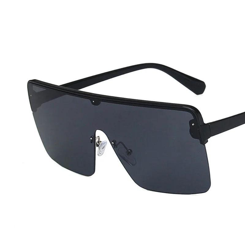 Hot Fashion Brand Designer Sunglasses Women Summer Rimless Square Shades Sun Glasses Eyewear Sunshines Luxury Sunglasses Woman