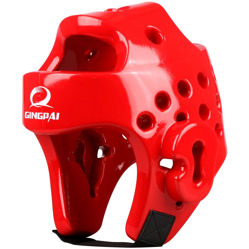 Full Face Head Guard Karate Helmet Taekwondo Headgear MMA Kick Boxing Head Protector Professional Training Helmets