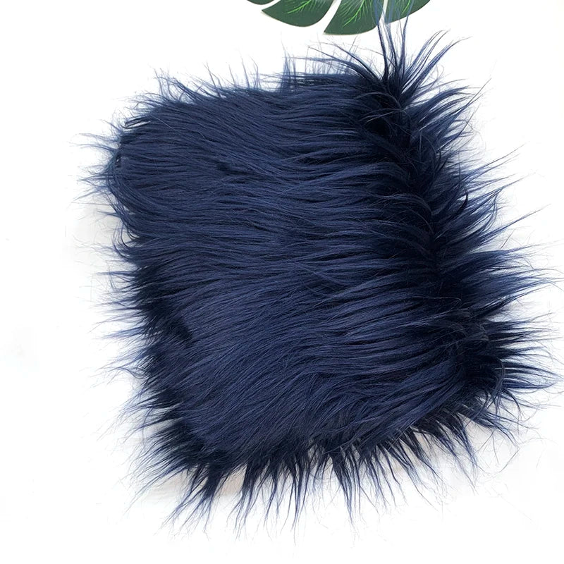 Faux Fur Fabric 46 Colors 160x50cm 8cm Soft Long Plush Handmade Doll/Clothing Shaggy Fabric