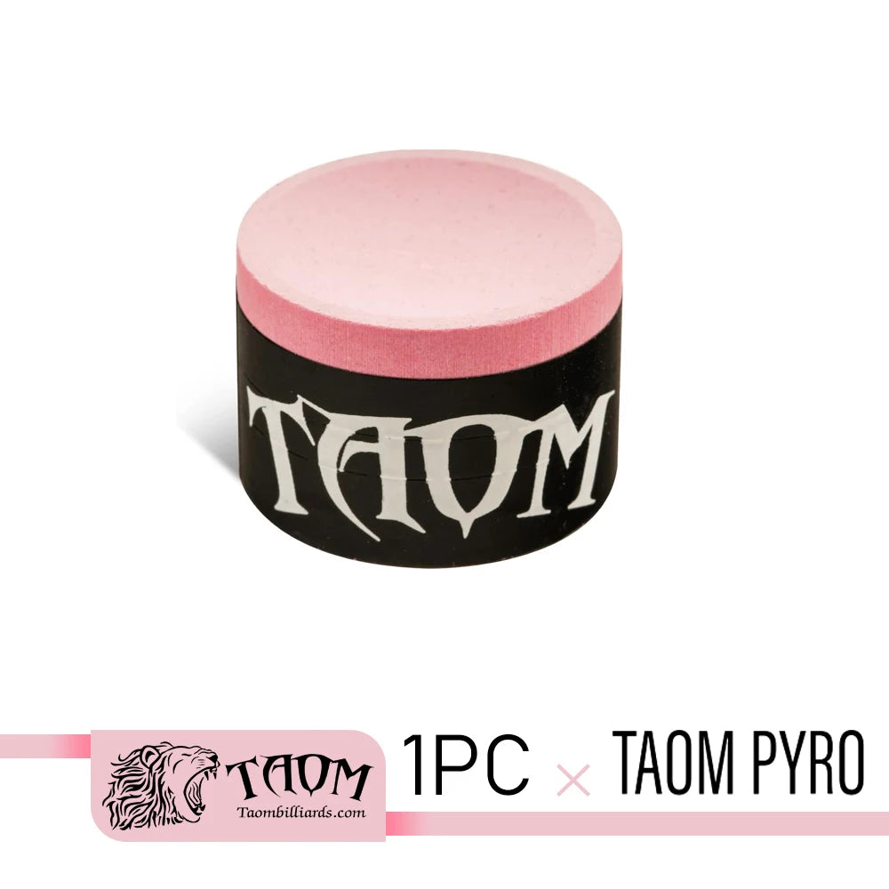 TAOM Chalk V10/Pyro/Soft Billiard Round Chalk Blue/Green/Pink Colors Professional Chalk Snooker Pool Chalk Billiards Accessories