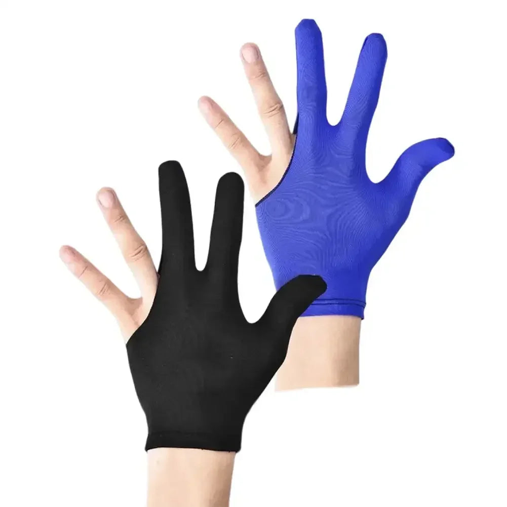 High Quality Snooker Billiard Cue Glove Pool Left Hand Open Three Finger Accessory Fitness Accessories for Men and Women