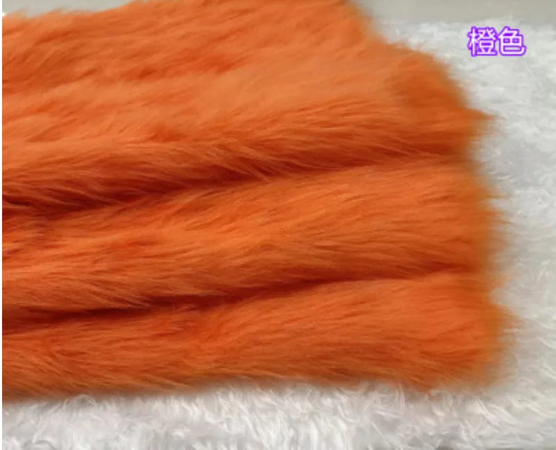 Wholsale Imitation Fox Plush Fur,felt Cloth,cloth Counter Carpet Material,faux Fur Fabric,sewing Accessories
