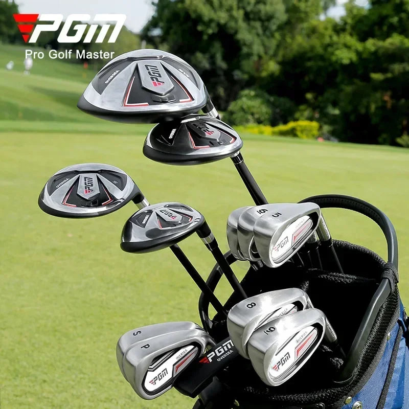 PGM Men's Golf Clubs Sets Right Left Handded Complete Beginner's Full Golf Set 9/12 Branch High Fault Tolerance Golf Supplies