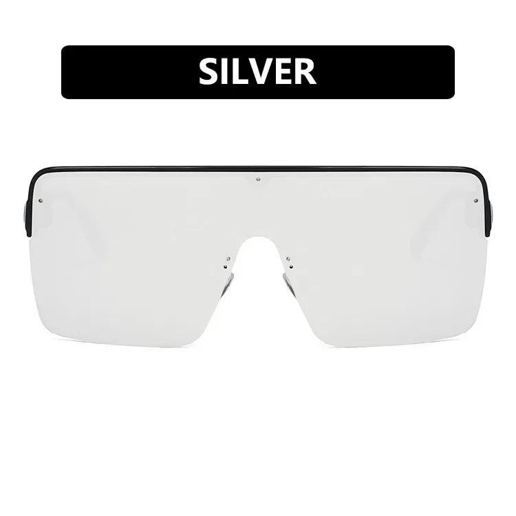 Hot Fashion Brand Designer Sunglasses Women Summer Rimless Square Shades Sun Glasses Eyewear Sunshines Luxury Sunglasses Woman