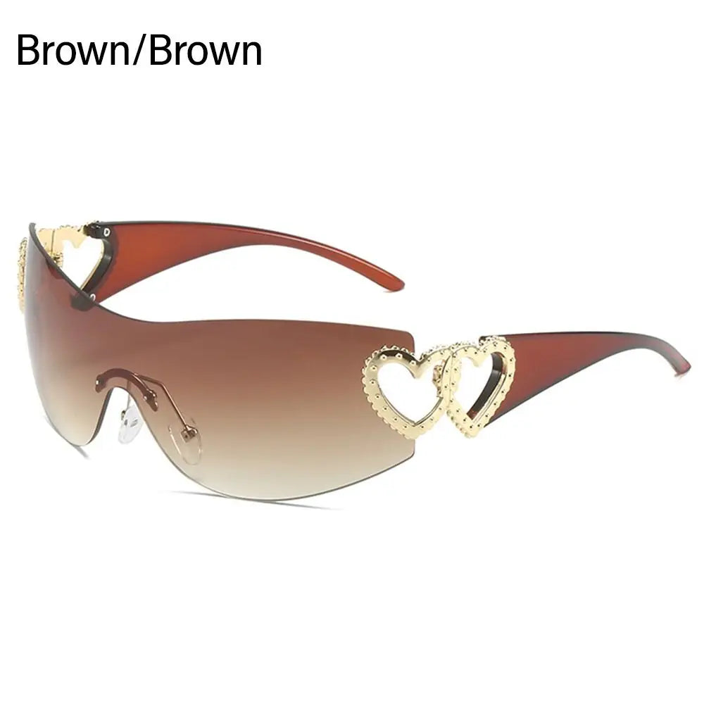Fashion Designer Sunglasses Women 2023 Luxury Trending Y2k Sunglasses Woman Shade Pink Glasses Goggle 2000'S Lentes De Sol Mujer