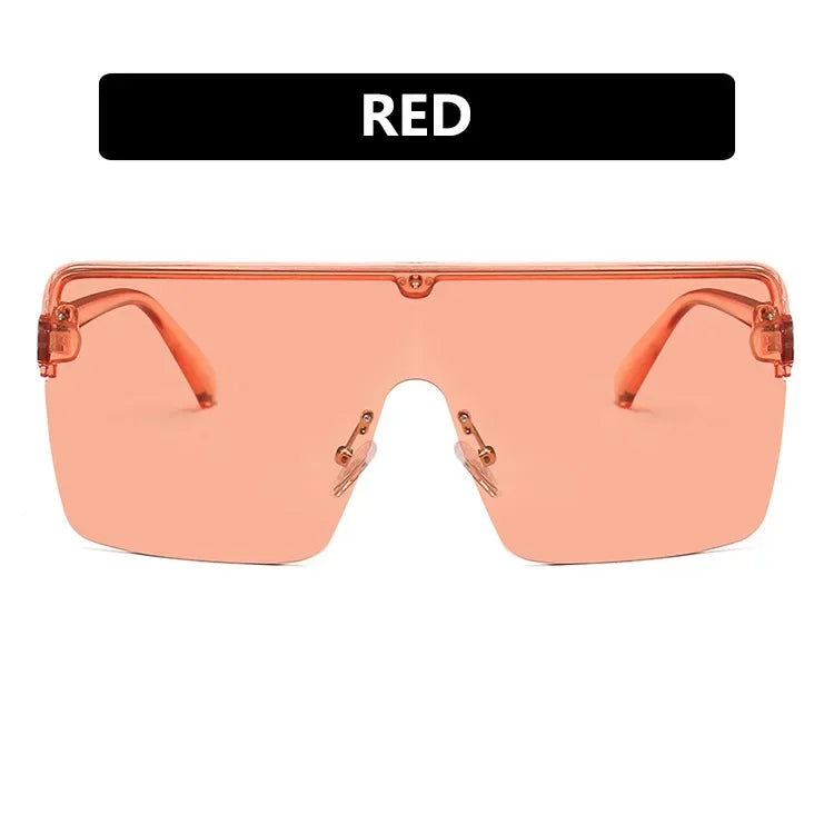 Hot Fashion Brand Designer Sunglasses Women Summer Rimless Square Shades Sun Glasses Eyewear Sunshines Luxury Sunglasses Woman