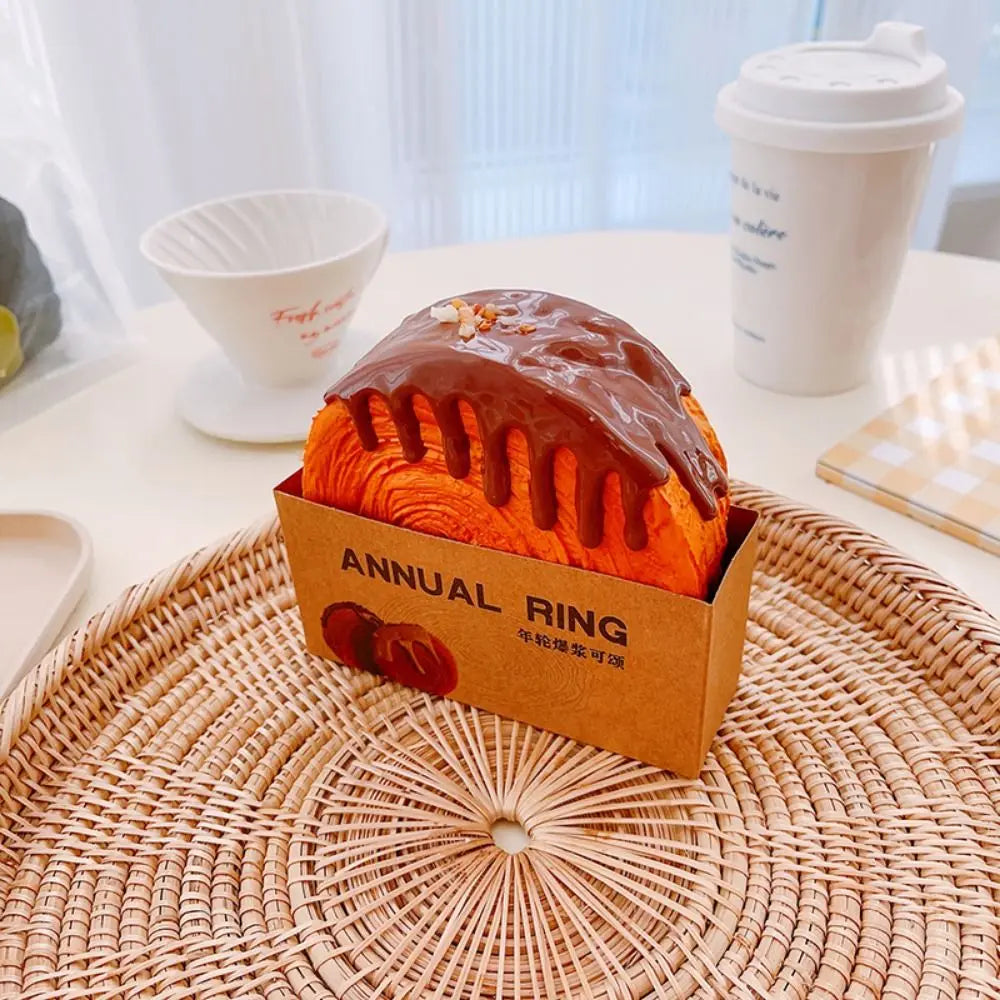 Donuts Bread Slow Rebound Toy Simulation Food Play PU Bread Puff Slow Rebound Toy Funny Cake Squeeze Dessert Toy Children Toys