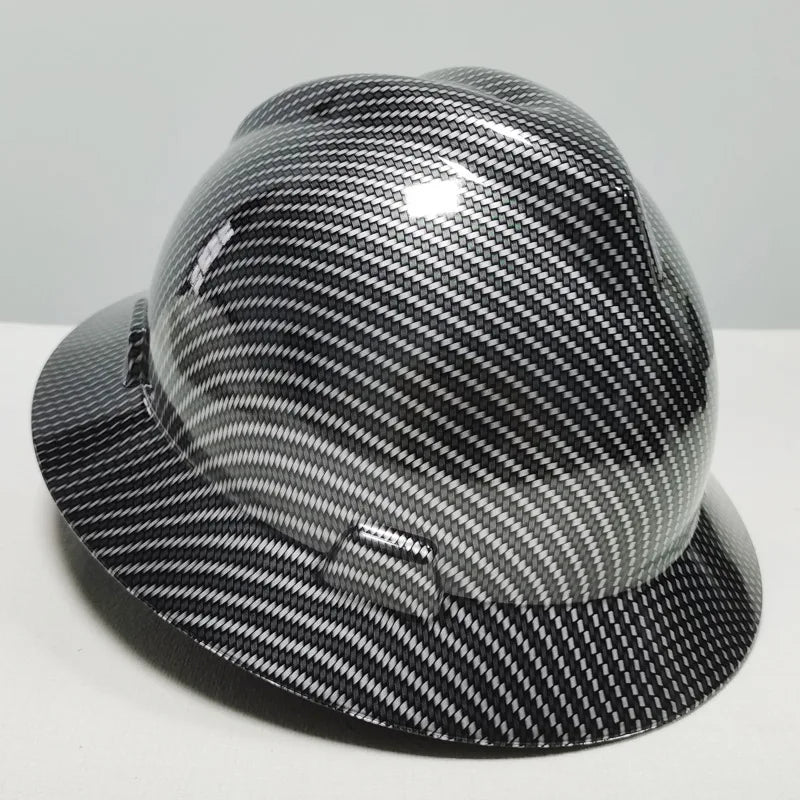 Safety Helmet Carbon Fiber Design Construction Hard Hat High Quality ABS Protective Equipment Helmets Work Cap