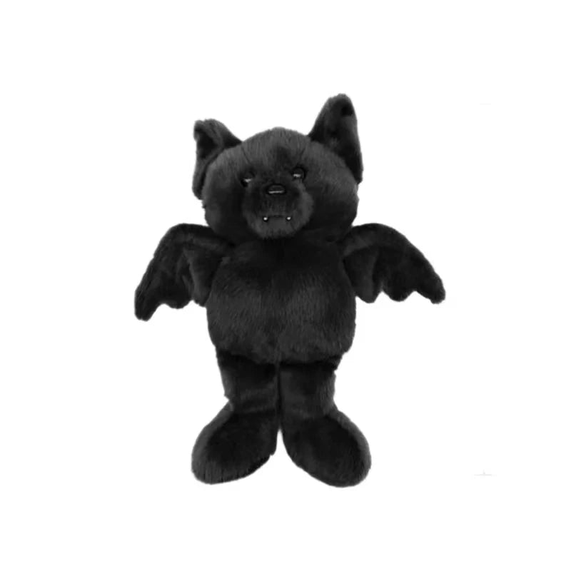 30CM High Quality Build a Bear Posable Bat Soft Plush Toy Cute Pet Accessories Doll Merch Birthday Halloween Christmas Kids Gif