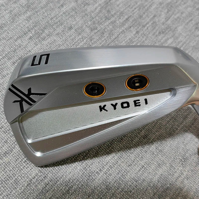 Tianwell Original KYOEI Golf Irons Set Silver Forged 4 5 6 7 8 9 P 7pcs for Men Golf Iron Head Only No Shaft