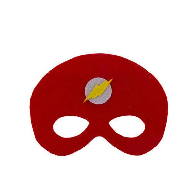Superhero Kids Cosplay Masks Hulk Spiderman Captain America Mask for Boys Girls Birthday Party Halloween Accessory Props