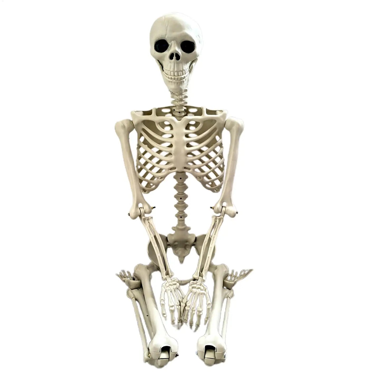 Halloween Skeleton 90cm Halloween Human Shape Posable Human Shape Bones Halloween Herror Decorations Haunted House Horror Props