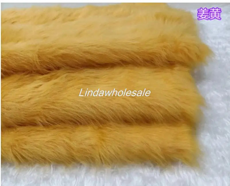 Wholsale Imitation Fox Plush Fur,cloth Counter Carpet Material,faux Fur Fabric,160cm*50cm/Pcs