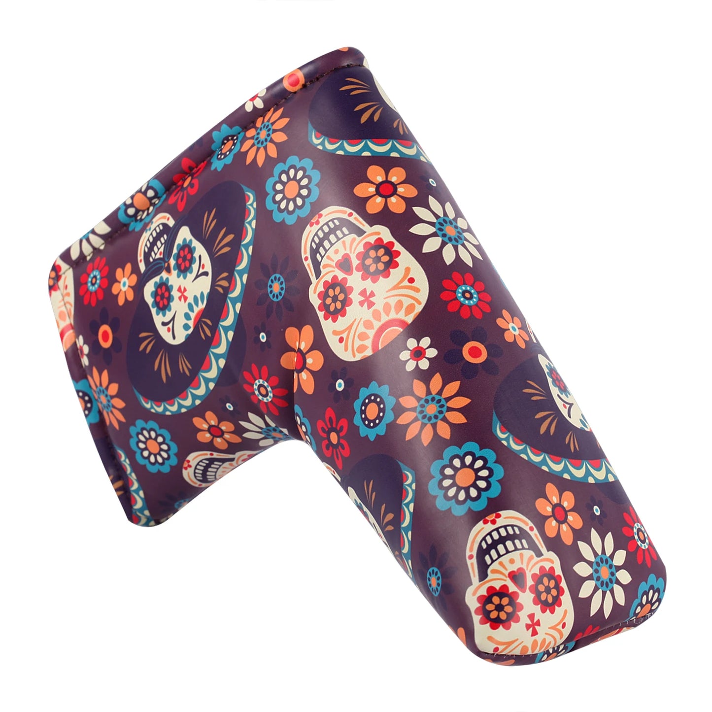Blade Covers Golf Putter Blade Cover White Golf Putter Cover Headcover Closure for Blade Golf Putter