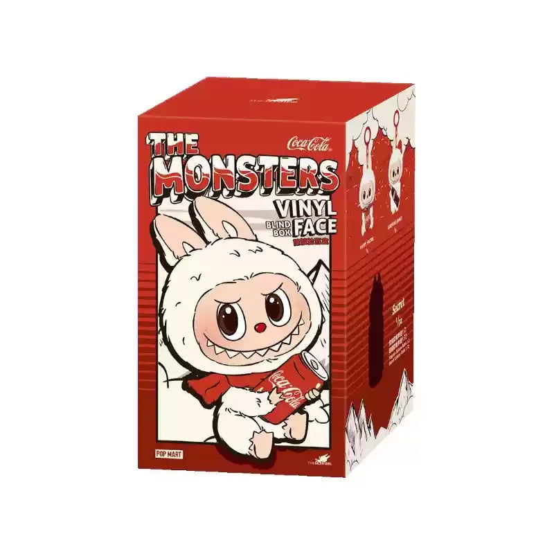 Labubu Coca Cola Vinyl Face Series Blind Box Third Generation Rubble Handmade Heartbeat Macaron Gift Collection Toy