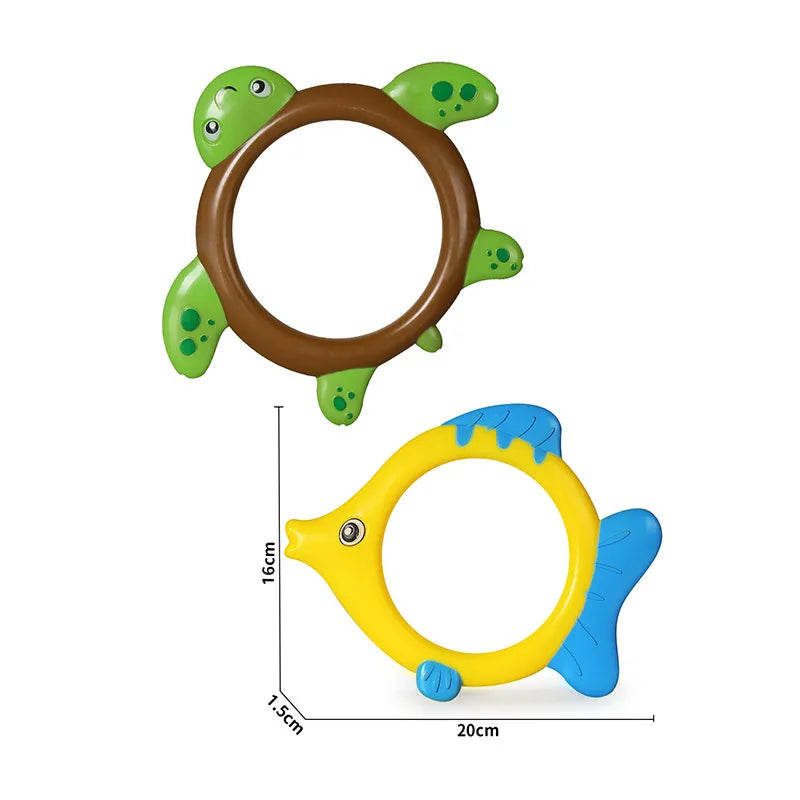 NEW Summer Children Swimming Octopus Pool Diving Toys Water Sports Water Play Toys Diving Stick Gem Underwater Grabbing Toys