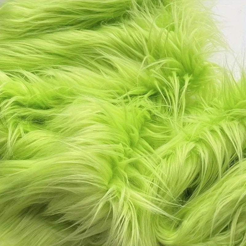 10*10in Artificial Fur Square Fabric Sewing Fabric Beard Hair Toy Doll Handmade DIY Decoration Christmas Halloween Thanksgiving