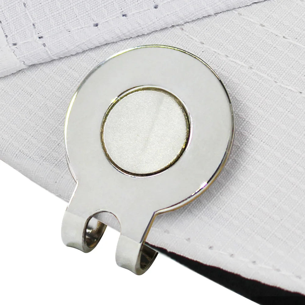 10 Pcs Golf Hat Clip Magnetic Metal Golf Cap Clips Golf Accessories for Golf Ball Mark Marker Drop Ship