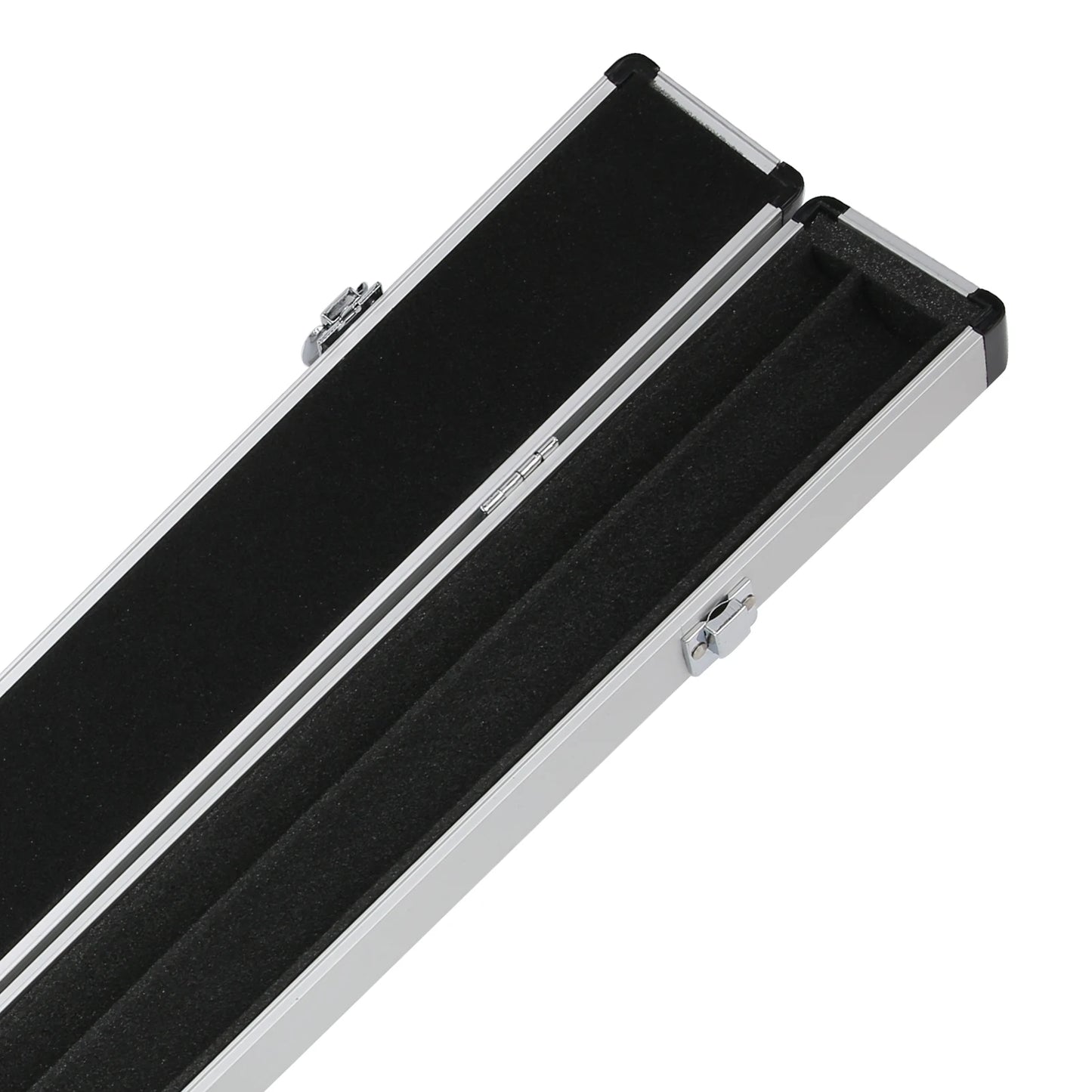 1/2 Snooker Pool Cue Case Soft Foam Lining Carrying Storage Holder Protection Billiard Accessory
