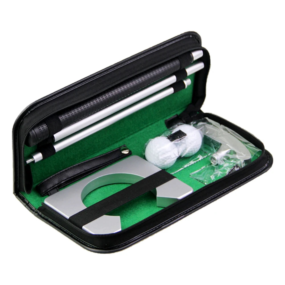Golf Putter Set Portable Mini Golf Equipment Practice Kit With Detachable Putter Ball for Indoor/Outdoor Golf Trainer Kit