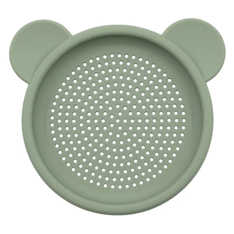 Silicone Sieve Summer Beach Toys for Kids Children Cute Animal Model Ins Rubber Dune Sand Toy Funny Seaside Tools Accessories