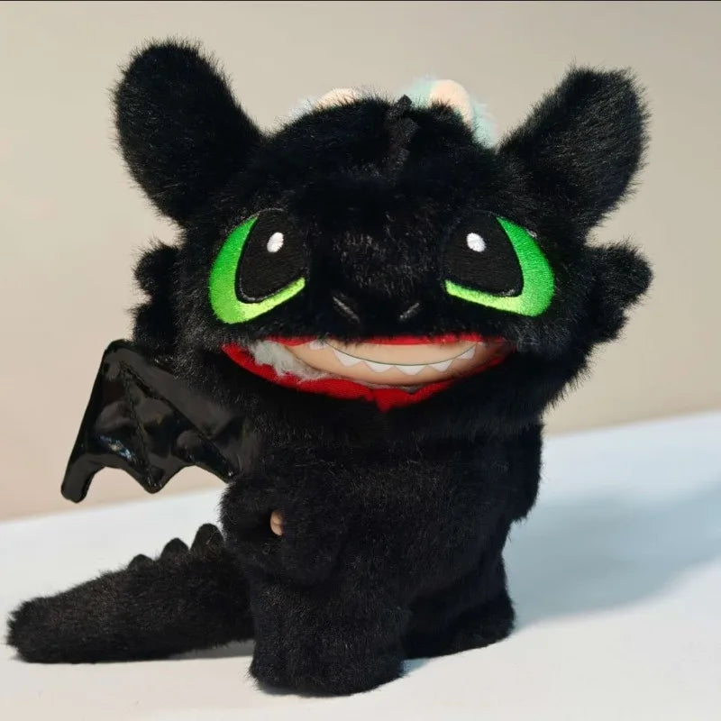 Toothless Outfit Only for 17cm 1st/2nd/3rd Gen Labubu Doll, Anime Vinyl Figure Clothes Cute Collectible Gift
