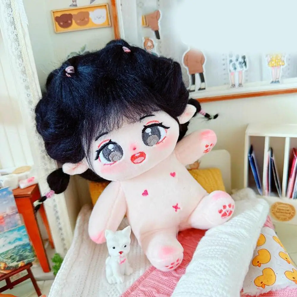 Durable Plush 20cm Cotton Doll Soft Stuffed Can Be Placed in a Shape Plush Doll Cartoon Anime Cute Plush Toy