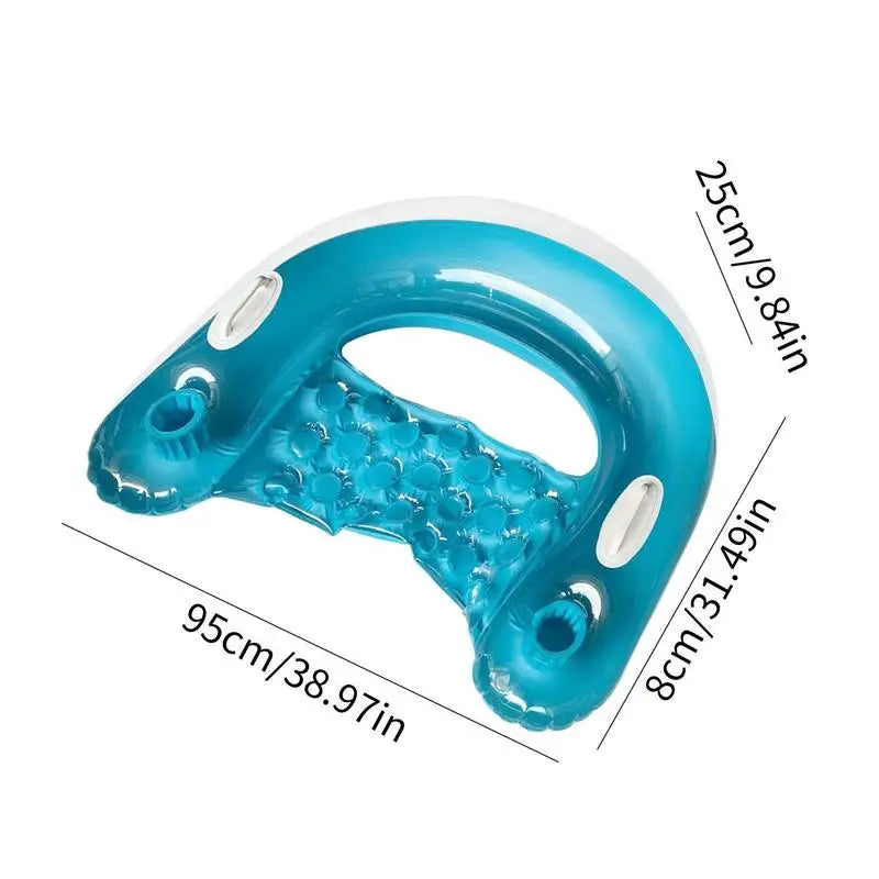 Inflatable Floating Water Mattresses Summer Swimming Pool Hammock Air Lounge Chairs Water Sports Floating Mat Pool Kids Toys