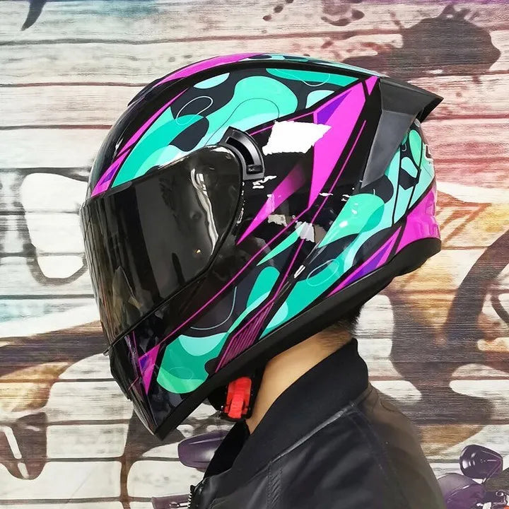 Men Motorcycle Helmet Women Full Face Warm Winter Motor Bike Moto Scooter Motorbike Helmets