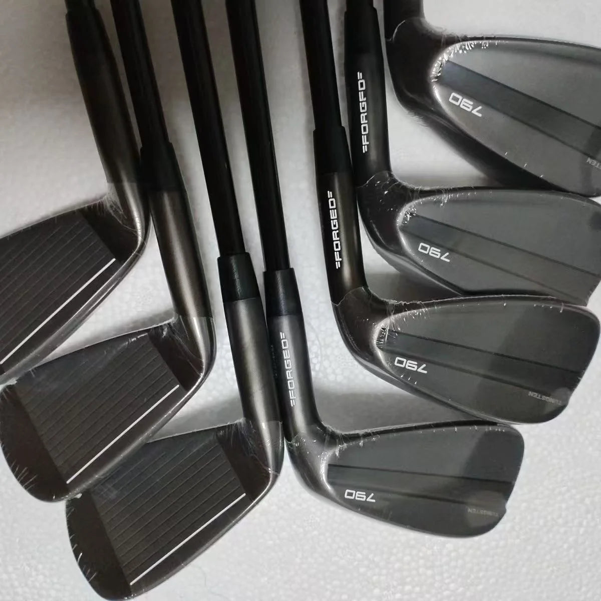 Golf Clubs Iron Set 790 Gen4 Black Tungsten Golf Irons Set 4-9p 7Pcs Forged With Steel Shaft