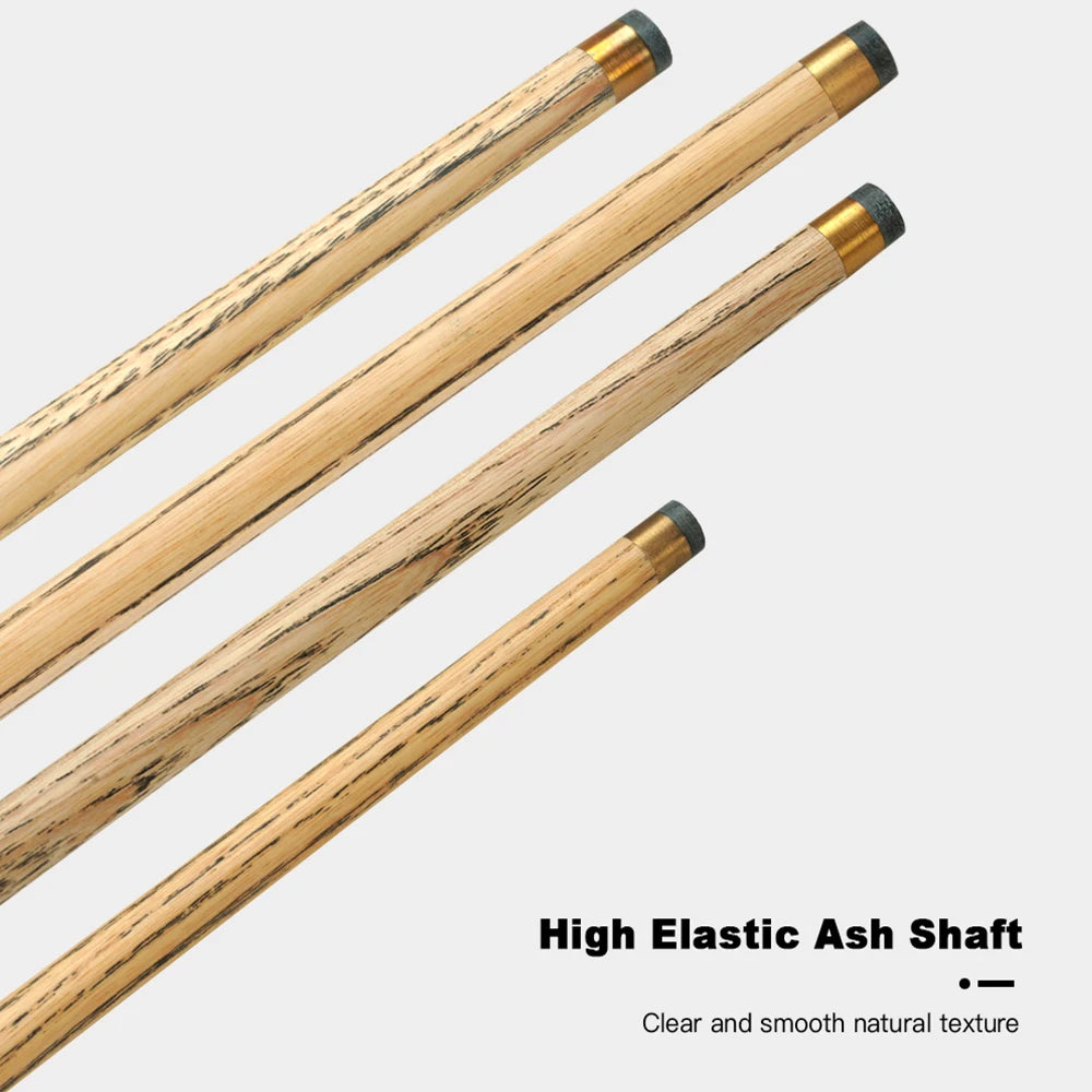 O'MIN Snooker Cue 3/4 Jointed Cue 57 Inch 10-10.2mm Ash Cue OMIN Members Snooker Stick Billiard Cue With Case and Extension Kit