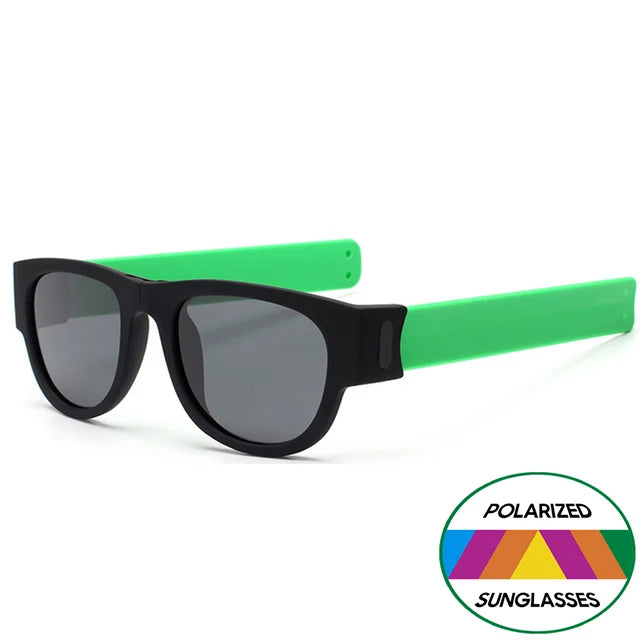 IENJOY Active Sunglasses Foldable Sunglasses Polarized Sunglasses for Men Sports Glasses Driving Cycling Sunglasses Polariod