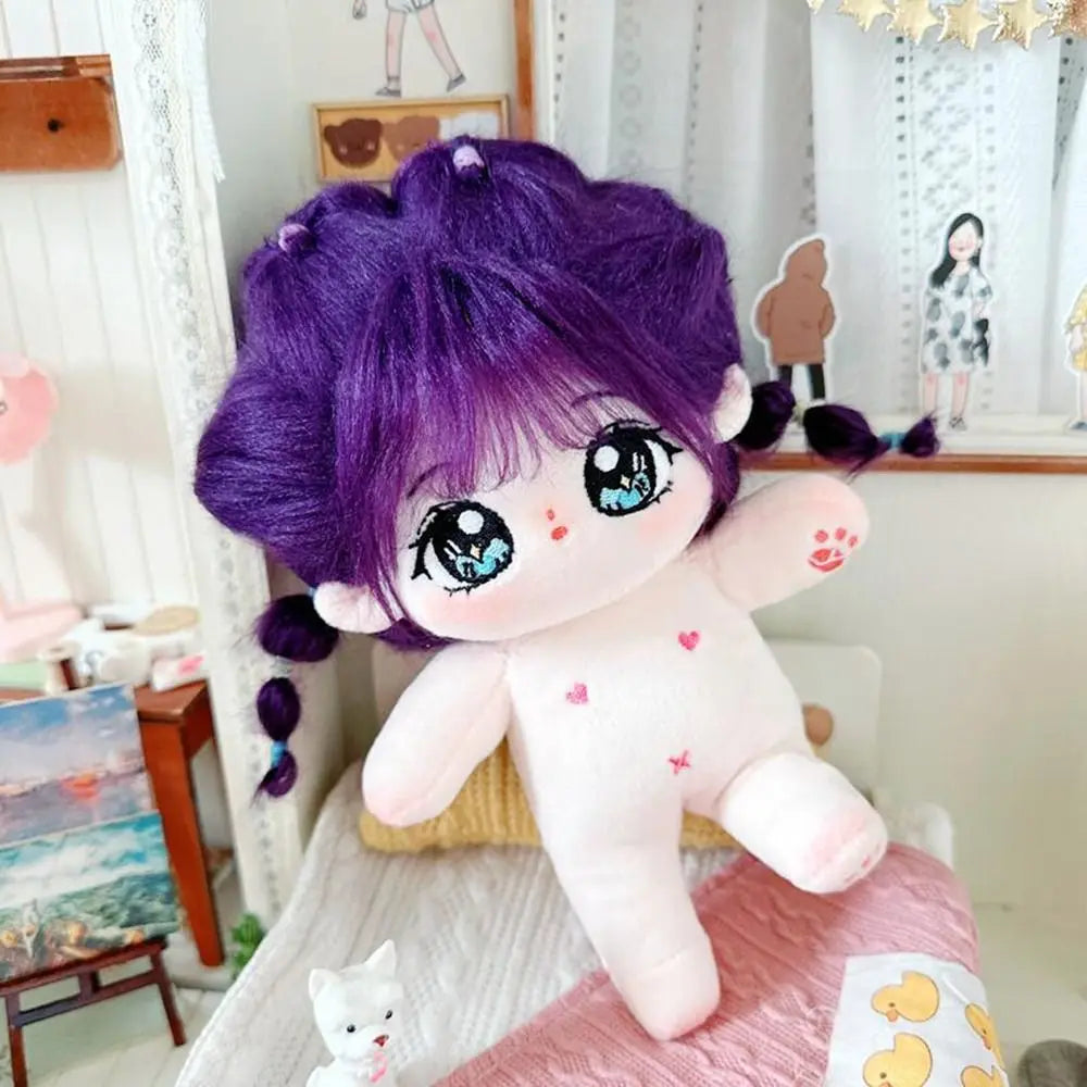 Durable Plush 20cm Cotton Doll Soft Stuffed Can Be Placed in a Shape Plush Doll Cartoon Anime Cute Plush Toy