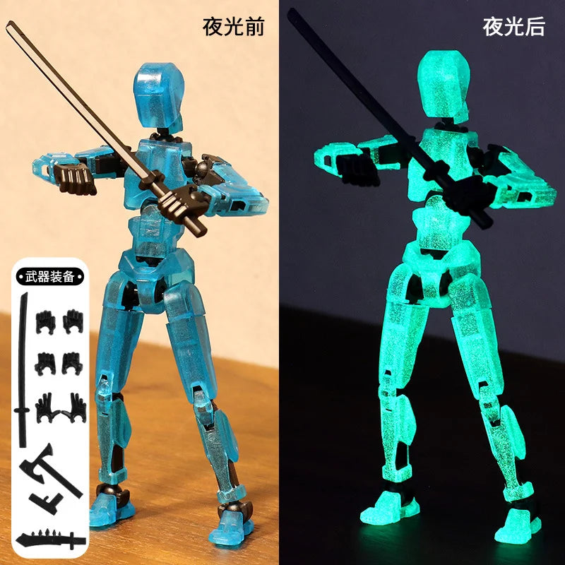 Dummy 13 Lucky Doll 13 Joint Movable 3D Printing Toy Dummy Doll DIY Decompression God