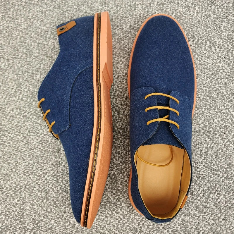New Men Dress Shoes Classic Leather Casual Business Men Shoes Italian Oxford Shoes for Men Black Flats Footwear Size 46