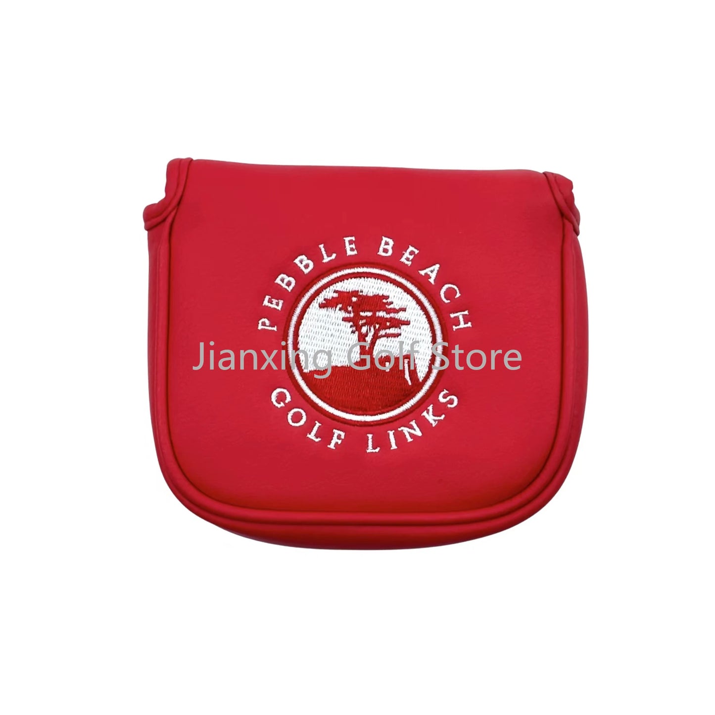 Golf Small Tree Pattern Pu Leather Head Cover Driver Head Covers Fairway Wood Head Covers Hybrid Head Covers Putter Cover