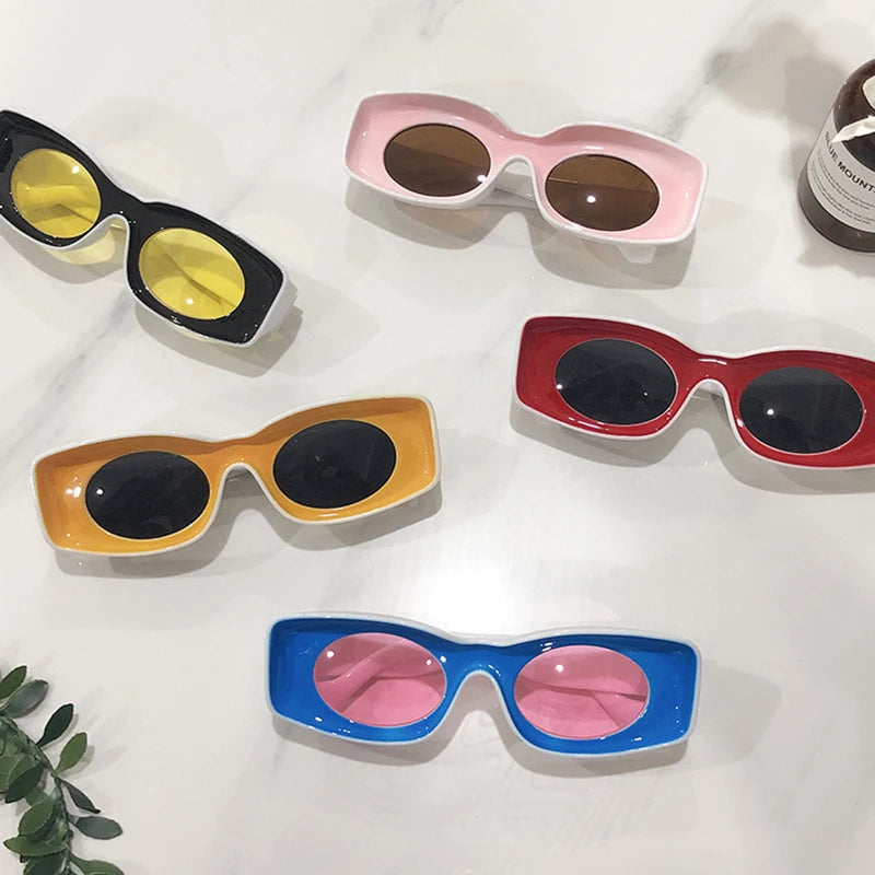 LeonLion 2023 Punk Square Sunglasses Women Luxury Brand Vintage Sunglasses Women Brand Glasses Women Fashion Gafas De Sol Mujer
