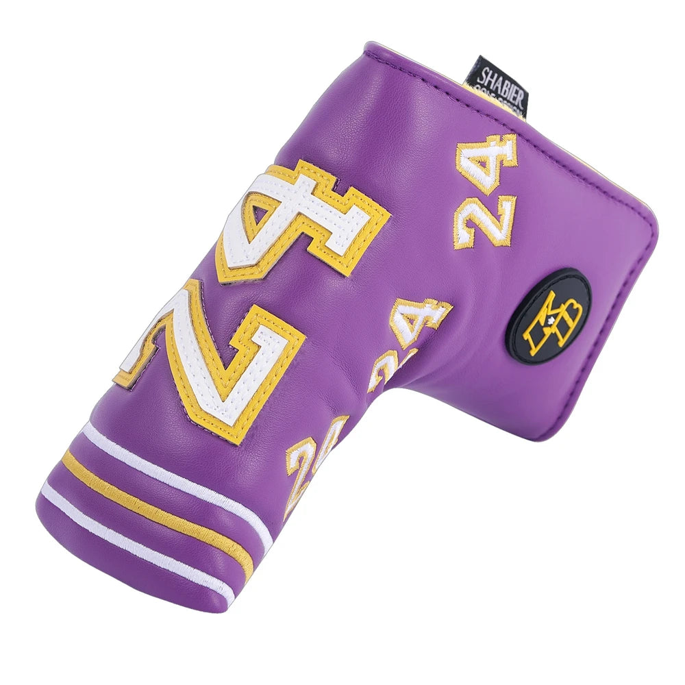 Blade Covers Golf Putter Blade Cover White Golf Putter Cover Headcover Closure for Blade Golf Putter